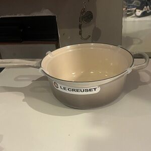 RARE Le Creuset Multifunction Pan, 2.5 qt Saucepan Gray Ombre Cookware